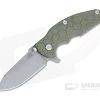 Hinderer Knives Jurassic Working Finish S35VN Spear Point Scaled OD Green G10 Tri-Way Pivot Flipper 0855 2 Hinderer Knives Jurassic Working Finish S35VN Spear Point Scaled OD Green G10 Tri-Way Pivot Flipper 0855 -Outlet Flippers Store 0855