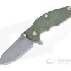 Hinderer Knives Jurassic Working Finish S35VN Spear Point OD Green G10 Tri-Way Pivot Flipper 0856 2 Hinderer Knives Jurassic Working Finish S35VN Spear Point OD Green G10 Tri-Way Pivot Flipper 0856 -Outlet Flippers Store 0856