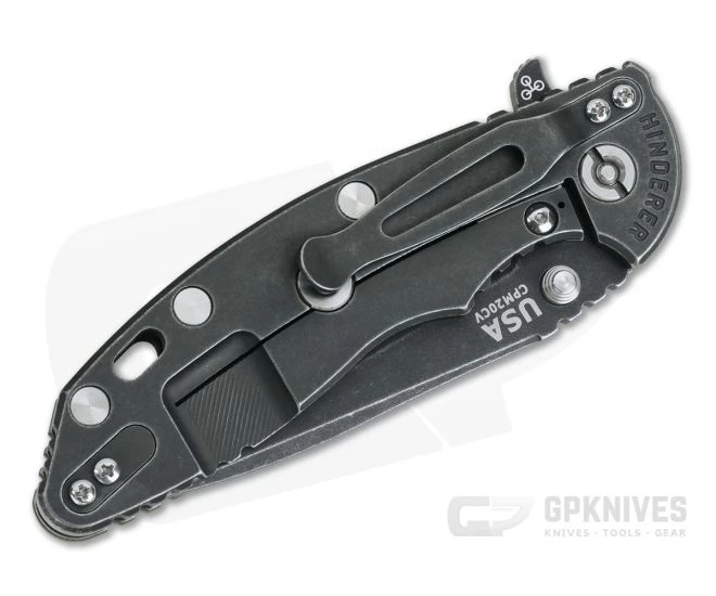 Hinderer XM-18 3.5" OD Green G10 Tri-Way Spear Point Battle Black 20CV 0864 4 Hinderer XM-18 3.5" OD Green G10 Tri-Way Spear Point Battle Black 20CV 0864 - Image 2