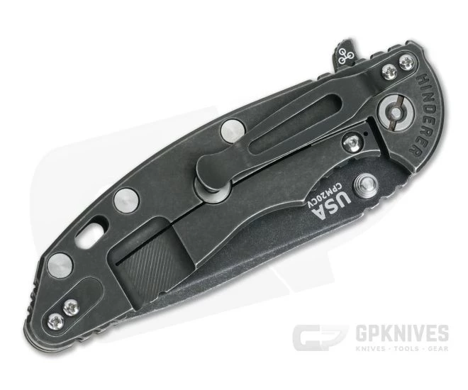 Hinderer XM-18 3.5" FDE G10 Tri-Way Spanto Battle Black 20CV 0871 4 Hinderer XM-18 3.5" FDE G10 Tri-Way Spanto Battle Black 20CV 0871 - Image 2