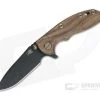 Hinderer XM-18 3" Vintage Series Parkerized O1 Spear Point Smooth Walnut Battle Green Tri-Way Pivot Flipper 0884 -Outlet Flippers Store 0884
