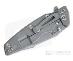 Hinderer Eklipse 3.5" Harpoon Tanto Tri-Way Working Finish 20CV Orange G10 Flipper 0915 6 Hinderer Eklipse 3.5" Harpoon Tanto Tri-Way Working Finish 20CV Orange G10 Flipper 0915 -Outlet Flippers Store 0915 2