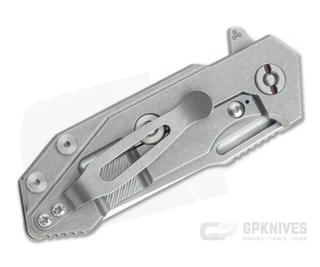 Hinderer Knives Half Track Slicer Stonewashed 20CV Neon Green G10 Tri-Way Flipper 4 Hinderer Knives Half Track Slicer Stonewashed 20CV Neon Green G10 Tri-Way Flipper - Image 2