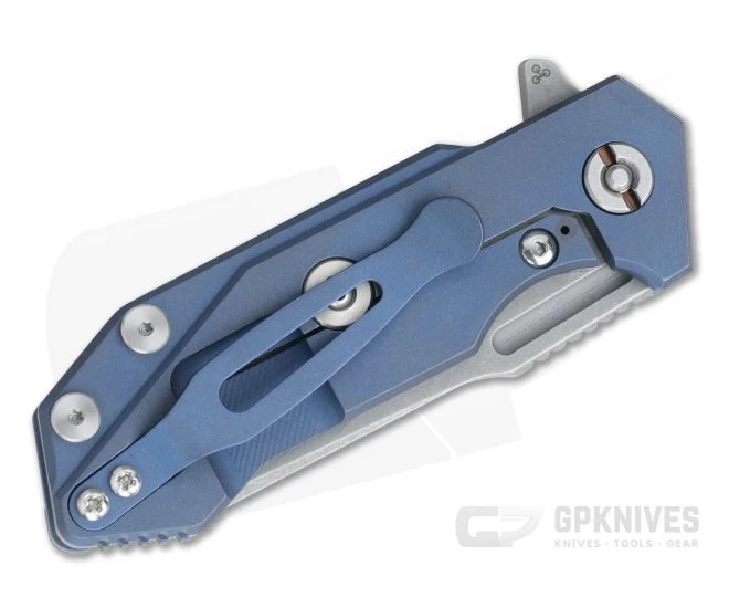 Hinderer Knives Half Track Slicer 20CV Battle Blue OD Green G10 Tri-Way Flipper 4 Hinderer Knives Half Track Slicer 20CV Battle Blue OD Green G10 Tri-Way Flipper - Image 2