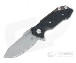 Hinderer Knives Half Track Slicer 20CV Battle Bronze Black G10 Tri-Way Flipper