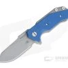 Hinderer Knives Half Track Slicer 20CV Working Finish Blue G10 Tri-Way Flipper 2 Hinderer Knives Half Track Slicer 20CV Working Finish Blue G10 Tri-Way Flipper -Outlet Flippers Store 0943 1