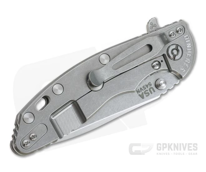 Hinderer XM-18 3.5" Stonewashed S45VN Spanto FDE G10 Tri-Way Flipper 0959 4 Hinderer XM-18 3.5" Stonewashed S45VN Spanto FDE G10 Tri-Way Flipper 0959 - Image 2