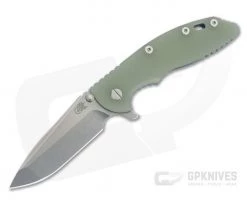 Hinderer XM-18 3.5" Stonewashed S45VN Spanto Jade G10 Blue Tri-Way Flipper 0970