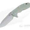 Hinderer XM-18 3.5" Working Finish S45VN Spanto Jade G10 Battle Blue Tri-Way Flipper 0994