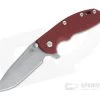 Hinderer XM-18 3.5" Working Finish S45VN Spanto Red G10 Battle Bronze Tri-Way Flipper 1001 -Outlet Flippers Store 1001 1 1