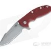 Hinderer XM-18 3.5" Working Finish 20CV Harpoon Spanto Red G10 Tri-Way Flipper 1023 -Outlet Flippers Store 1023 3
