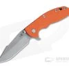 Hinderer XM-18 3.5" Working Finish 20CV Harpoon Spanto Orange G10 Battle Blue Tri-Way Flipper 1027