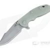 Hinderer XM-18 3.5" Working Finish 20CV Harpoon Spanto Jade G10 Battle Bronze Tri-Way Flipper 1030 -Outlet Flippers Store 1030 2