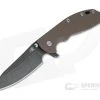 Hinderer XM-24 Sheepsfoot Battle Black DLC 20CV FDE G10 Tri-Way Pivot Flipper -Outlet Flippers Store 1048 1
