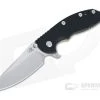 Hinderer XM-18 3.5" Skinny Sheepsfoot Stonewash 20CV Black G10 Stonewash Bronze Ti Tri-Way Pivot Flipper -Outlet Flippers Store 1051 4