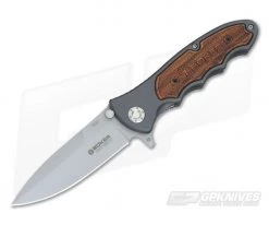 Boker Knives Turbine Rosewood Inlay Flipper 110130