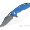 Hinderer XM-18 3.5" Bowie Battle Black 20CV Blue G10 Tri-Way Flipper 1121 2 Hinderer XM-18 3.5" Bowie Battle Black 20CV Blue G10 Tri-Way Flipper 1121 -Outlet Flippers Store 1121 1 5