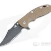 Hinderer XM-18 3.5" Bowie Battle Black 20CV Coyote G10 Tri-Way Flipper 1122