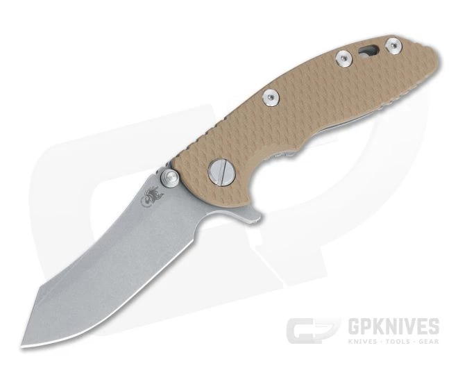 Hinderer XM-18 3" Skinner Working Finish 20CV Coyote G10 Tri-Way Pivot Flipper 1147 3 Hinderer XM-18 3" Skinner Working Finish 20CV Coyote G10 Tri-Way Pivot Flipper 1147