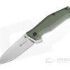 Steel Will Apostate Mini Satin S35VN Green G10 Titanium Frame Lock Flipper 1152 -Outlet Flippers Store 1152 1