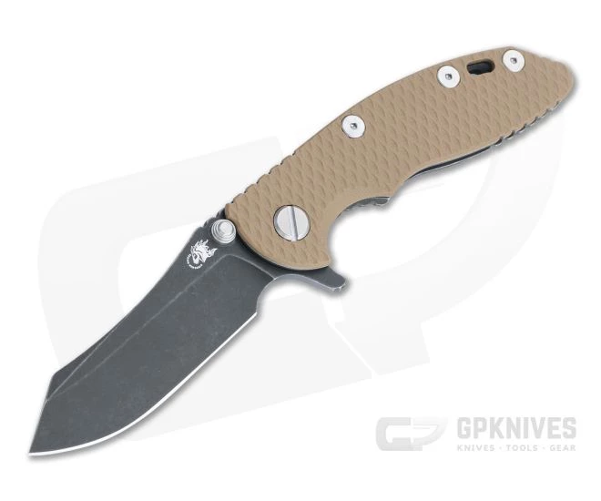 Hinderer XM-18 3" Skinner Battle Black 20CV Coyote G10 Tri-Way Pivot Flipper 1162 3 Hinderer XM-18 3" Skinner Battle Black 20CV Coyote G10 Tri-Way Pivot Flipper 1162