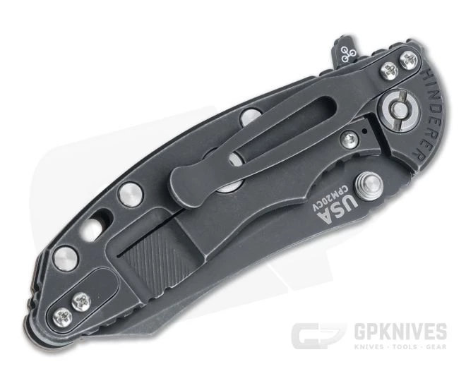 Hinderer XM-18 3" Skinner Battle Black 20CV Coyote G10 Tri-Way Pivot Flipper 1162 4 Hinderer XM-18 3" Skinner Battle Black 20CV Coyote G10 Tri-Way Pivot Flipper 1162 - Image 2