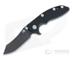Hinderer XM-18 3" Skinner Battle Black 20CV Black G10 Tri-Way Pivot Flipper 1171