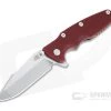 Hinderer Eklipse 3.5" Harpoon Spanto Stonewashed 20CV Red G10 Bronze Tri-Way Flipper 1188 1 Hinderer Eklipse 3.5" Harpoon Spanto Stonewashed 20CV Red G10 Bronze Tri-Way Flipper 1188 -Outlet Flippers Store 1188 2