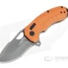 SOG Kiku XR LTE Graphite XHP Orange G10 XR Lock Flipper 12-27-03-57
