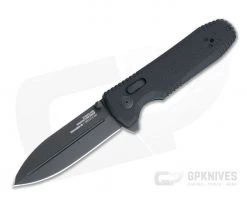 SOG Pentagon XR Blackout Black Cerakote XHP Black G10 XR Lock Flipper 12-61-01-57