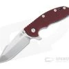 Hinderer XM-18 3.5" Skinny Harpoon Spanto Stonewashed 20CV Red G10 Blue Tri-Way Flipper 1200 -Outlet Flippers Store 1200 1 3