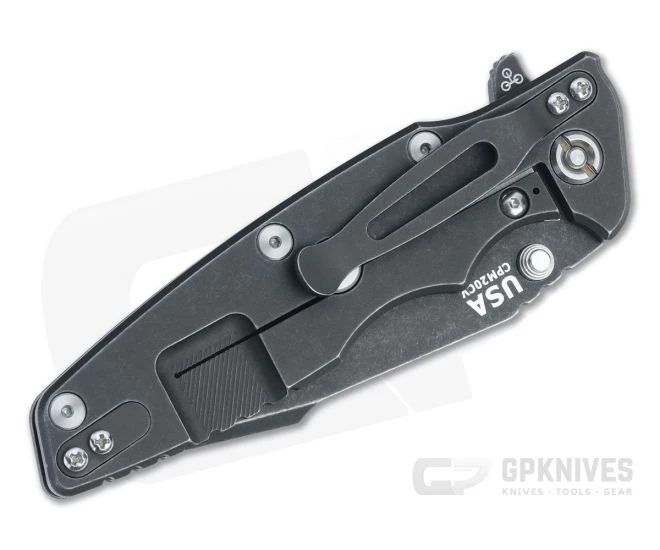 Hinderer Eklipse 3.5" Harpoon Spanto Battle Black 20CV OD Green G10 Tri-Way Flipper 1248 4 Hinderer Eklipse 3.5" Harpoon Spanto Battle Black 20CV OD Green G10 Tri-Way Flipper 1248 - Image 2