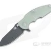 Hinderer Jurassic Spear Point Battle Black DLC 20CV Translucent G10 Tri-Way Flipper 1250