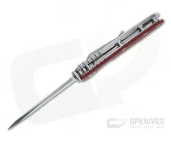 Hinderer XM-18 3.5" Recurve 20CV Red G10 Stonewashed Tri-Way Flipper 1286 7 Hinderer XM-18 3.5" Recurve 20CV Red G10 Stonewashed Tri-Way Flipper 1286 -Outlet Flippers Store 1286 3