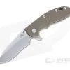 Hinderer XM-18 3.5" Recurve 20CV FDE G10 Bronze Stonewashed Tri-Way Flipper 1290 -Outlet Flippers Store 1290 1 1