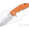 Hinderer XM-18 3.5" Recurve 20CV Orange G10 Bronze Stonewashed Tri-Way Flipper 1292 -Outlet Flippers Store 1292 1 2