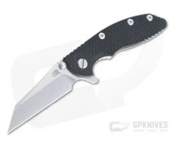 Hinderer XM-18 3" Wharncliffe 20CV Black G10 Stonewashed Tri-Way Pivot Flipper 1310