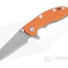Hinderer XM-18 3" Wharncliffe 20CV Orange G10 Working Finish Tri-Way Pivot Flipper 1311 -Outlet Flippers Store 1311 1 1