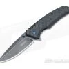 Kershaw Knives Halogen BlackWash G10 Carbon Fiber Flipper 1336BW -Outlet Flippers Store 1336bw 1