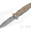 Hinderer Maximus Flipper Bayonet Working Finish 20CV Coyote G10 Tri-Way Folder 1353 -Outlet Flippers Store 1353 1 1
