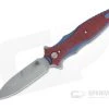 Hinderer Maximus Flipper Bayonet 20CV Red G10 Battle Blue Tri-Way Folder 1355 2 Hinderer Maximus Flipper Bayonet 20CV Red G10 Battle Blue Tri-Way Folder 1355 -Outlet Flippers Store 1355 1 1