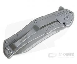 Kershaw Husker Stonewashed Upswept Assisted Frame Lock Flipper 1380 -Outlet Flippers Store 1380 2