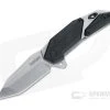 Kershaw Jetpack Stonewashed Tanto Black GFN Assisted Liner Lock Flipper 1401 -Outlet Flippers Store 1401 1 2