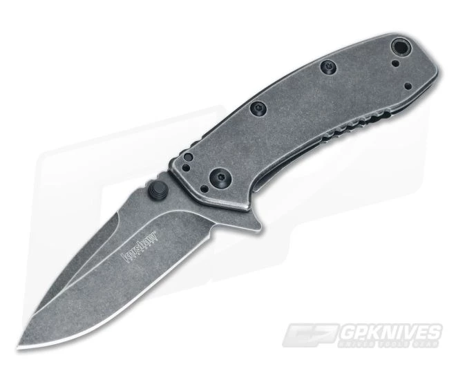 Kershaw Cryo II Blackwash Assisted Flipper 1556BW 3 Kershaw Cryo II Blackwash Assisted Flipper 1556BW