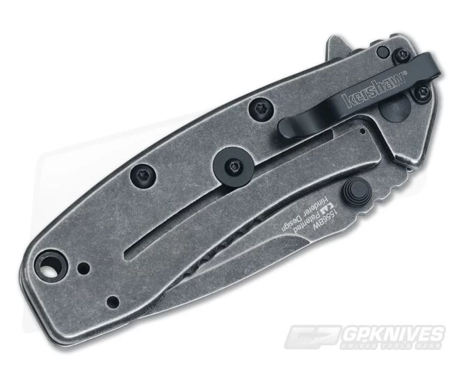 Kershaw Cryo II Blackwash Assisted Flipper 1556BW 4 Kershaw Cryo II Blackwash Assisted Flipper 1556BW - Image 2