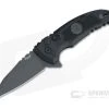 Hogue SIG X1 MicroFlip Gray Cerakote Wharncliffe Black G10 Legion Button Lock Flipper 16162 -Outlet Flippers Store 16162 1