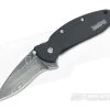 Kershaw Scallion Damascus Assisted Flipper Black DLC 1620DAMCKT 2 Kershaw Scallion Damascus Assisted Flipper Black DLC 1620DAMCKT -Outlet Flippers Store 1620damckt 1 1