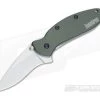 Kershaw Scallion Olive Drab Assisted Flipper 1620OL -Outlet Flippers Store 1620ol 1