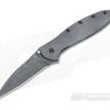 Kershaw Leek Composite Blade BlackWash Assisted Flipper 1660CBBW -Outlet Flippers Store 1660cbbw
