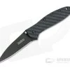 Kershaw Knives Leek Glow In The Dark GITD Carbon Fiber Black CPM-154 1660GLCFBLK -Outlet Flippers Store 1660glcfblk